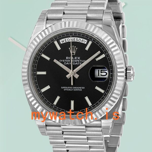 Rolex Day-Date Men's M228239-0004 40mm Black Dial: A Timeless Masterpiece