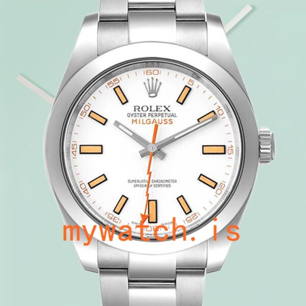 Rolex Milgauss Mens 40mm 116400-72400 White Dial: A Timeless Masterpiece