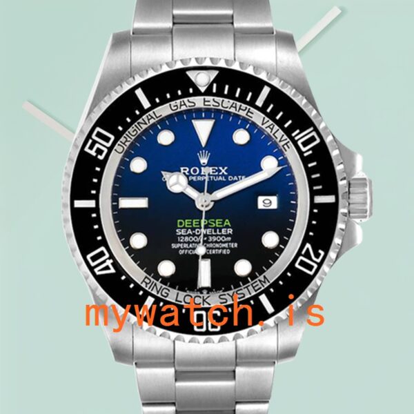 Rolex Sea-Dweller Men's m126660-0002 44mm Oyster Bracelet Deep Blue Dial: A Dive into Excellence
